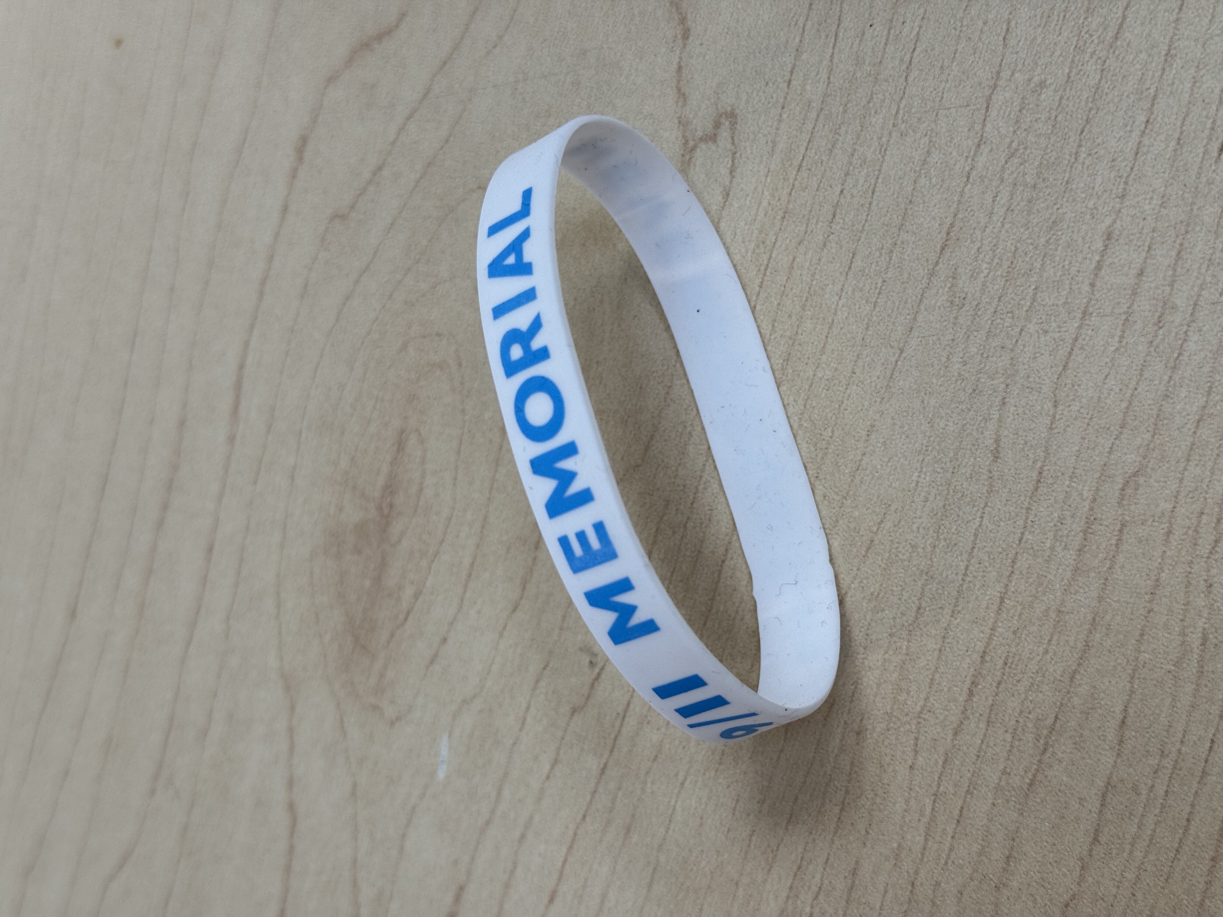 This is a side shot image of a wristband.
